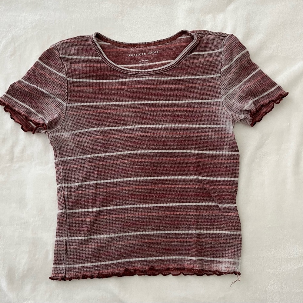 Worn-Out American Eagle Top